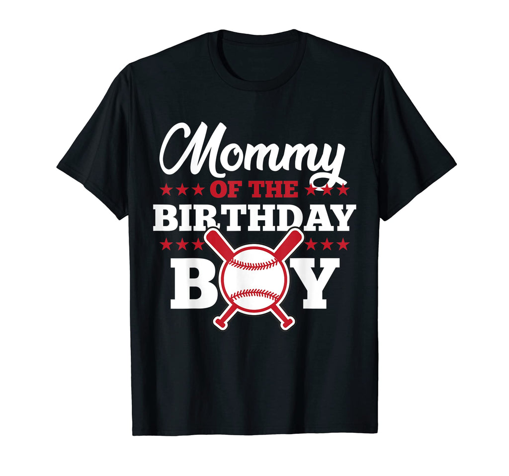 Mommy Birthday Baseball Family T-Shirt - Casual Everyday Wear for Adults - T-Shirt, Sweatshirt, Hoodie