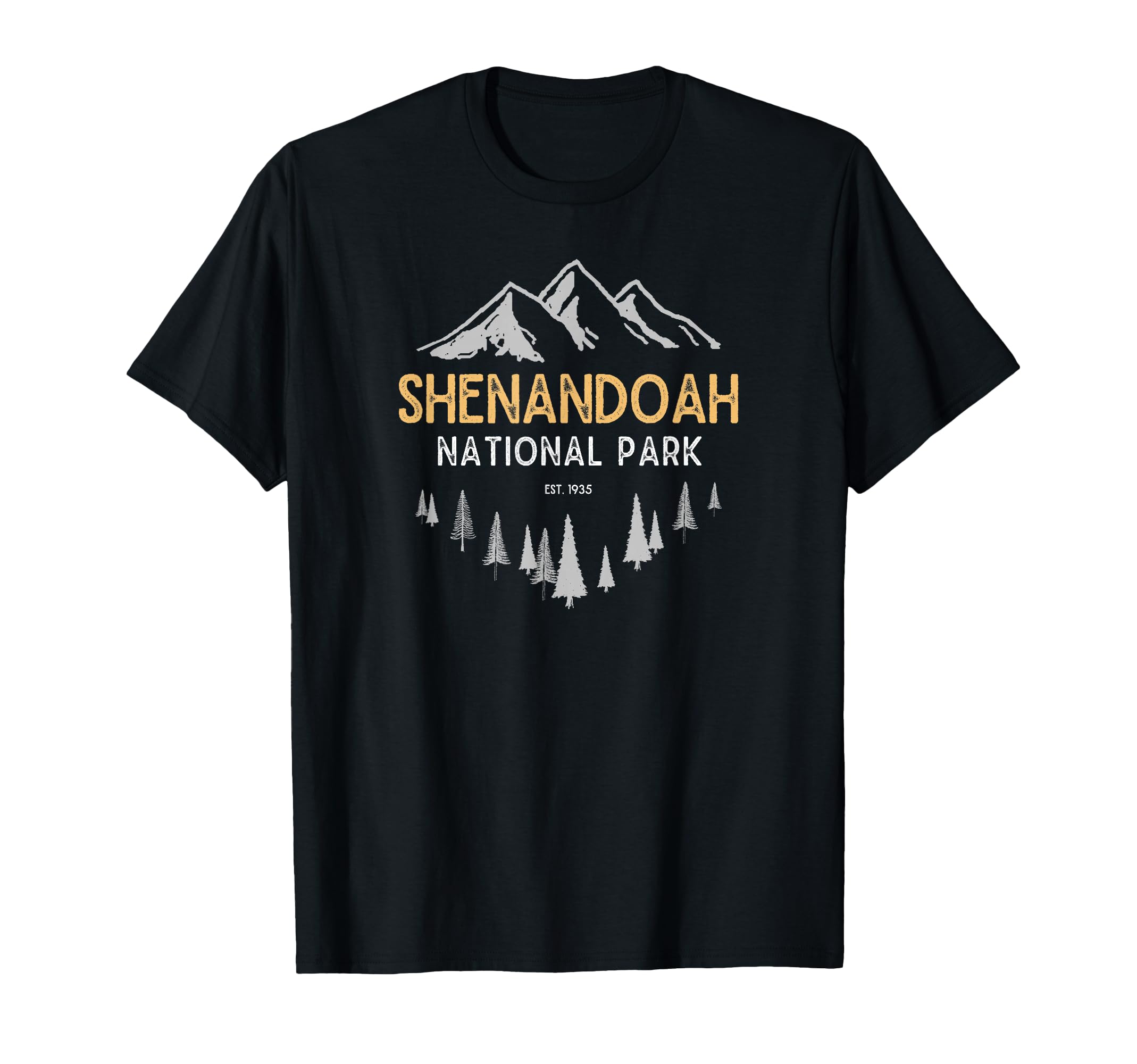 Shenandoah National Park Est 1935 T-Shirt - Unique Graphic Men Women - T-Shirt, Sweatshirt, Hoodie
