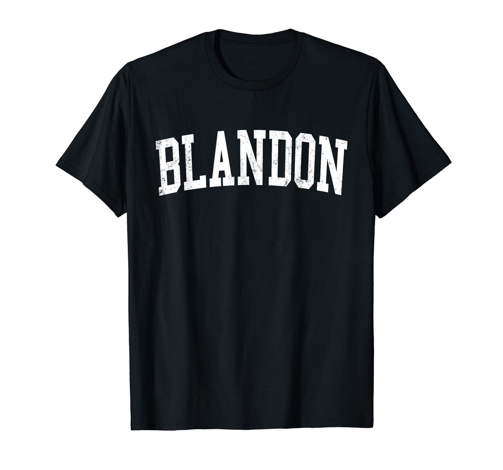Blandon Pa Distressed White Varsity T-Shirt - Aesthetic Graphic Men Women - T-Shirt, Sweatshirt, Hoodie