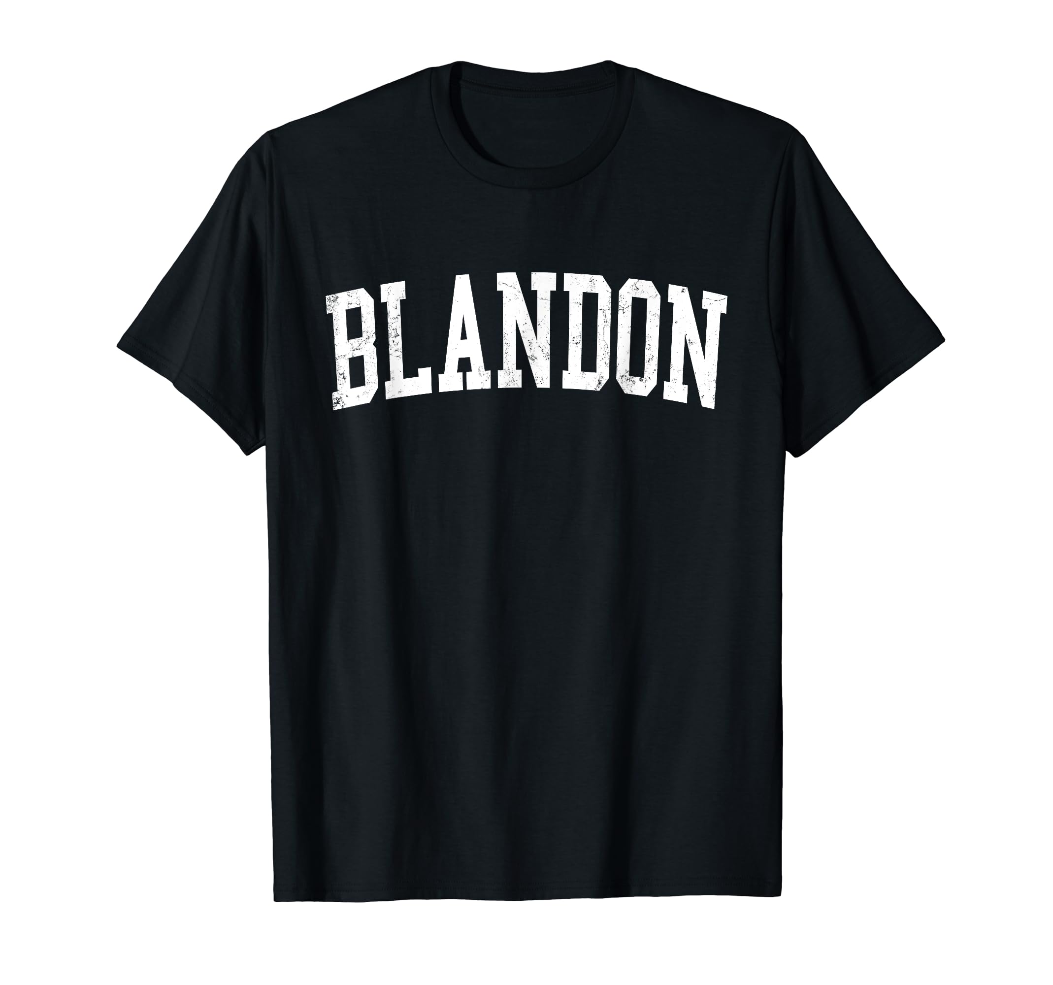 Blandon Pa Distressed White Varsity T-Shirt - Aesthetic Graphic Men Women - T-Shirt, Sweatshirt, Hoodie