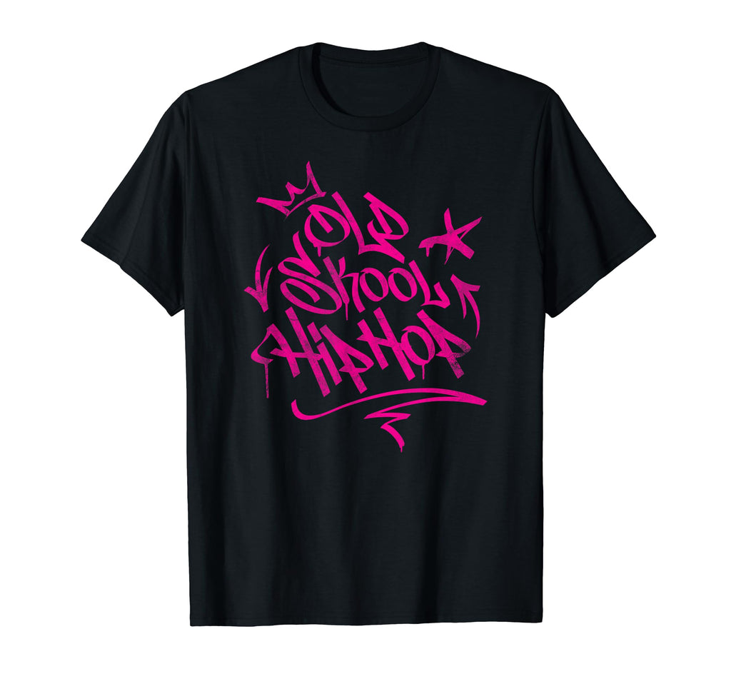 Old Skool Hip Hop Old School 80S T-Shirt - Fun Novelty Design for Adults - T-Shirt, Sweatshirt, Hoodie