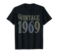 1969 51St Birthday Celebration Distressed T-Shirt - Minimalist Print Unisex - T-Shirt, Sweatshirt, Hoodie
