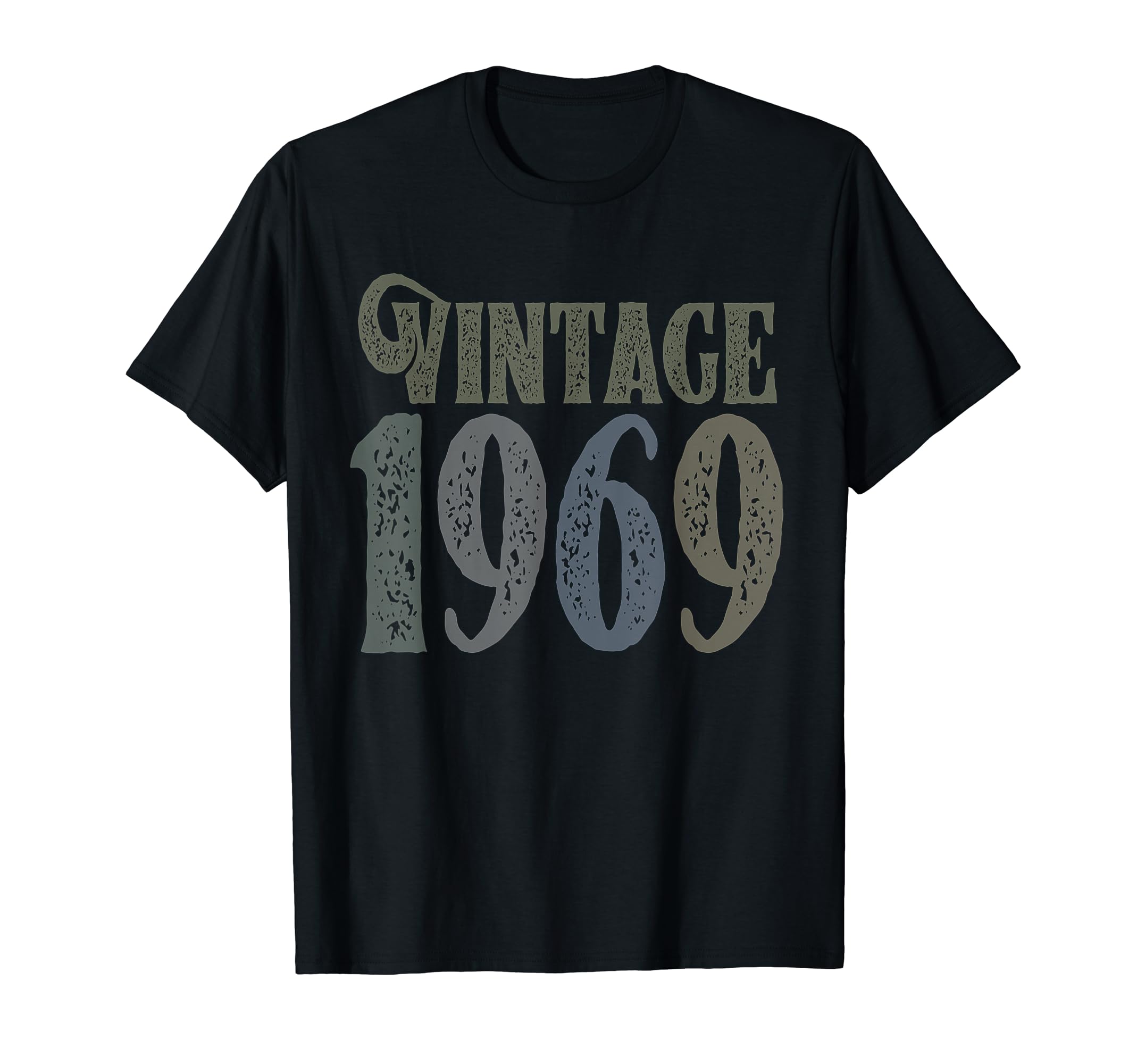 1969 51St Birthday Celebration Distressed T-Shirt - Minimalist Print Unisex - T-Shirt, Sweatshirt, Hoodie