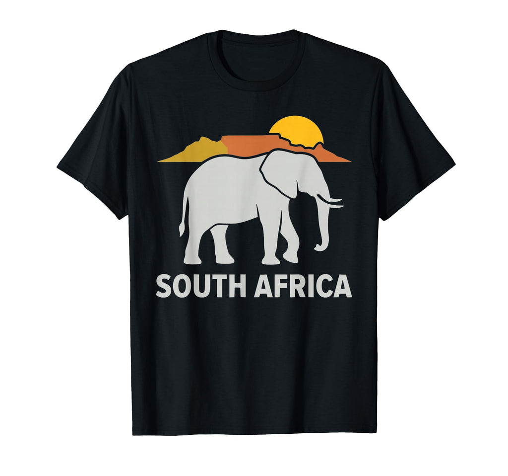 Funny Elephant South Africa Sunset T-Shirt - Streetwear Style Men Women - T-Shirt, Sweatshirt, Hoodie