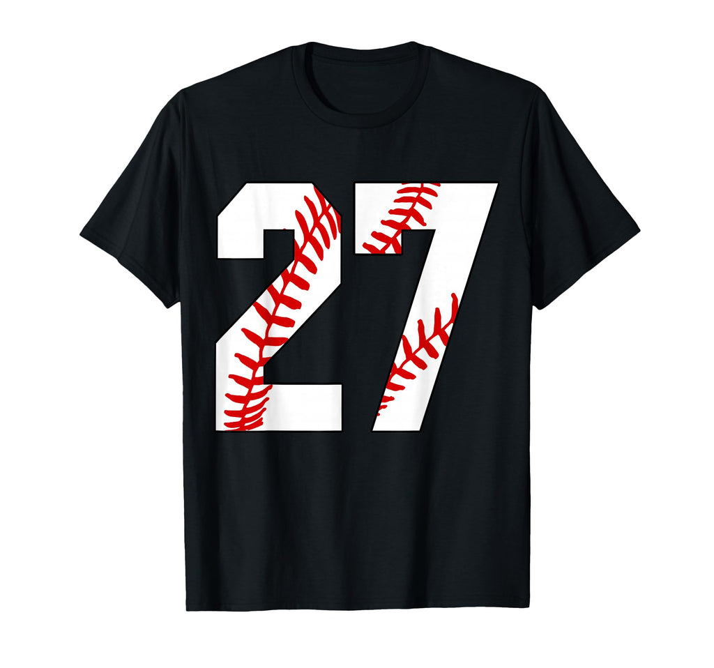 27 Baseball Laces Baseball Mom Jersey T-Shirt - Streetwear Style Men Women - T-Shirt, Sweatshirt, Hoodie