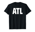 Atl Atlanta Georgia Baseball T-Shirt - Casual Everyday Wear for Adults - T-Shirt, Sweatshirt, Hoodie