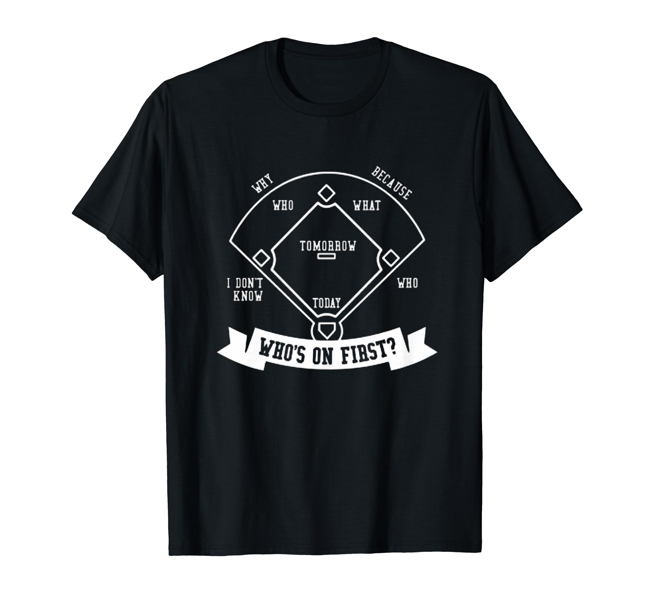 Whos First Baseball Joke T-Shirt - Streetwear Style Men Women - T-Shirt, Sweatshirt, Hoodie