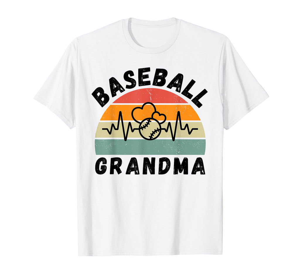 Baseball Grandma Family Matching T-Shirt - Novelty Apparel for Adults - T-Shirt, Sweatshirt, Hoodie