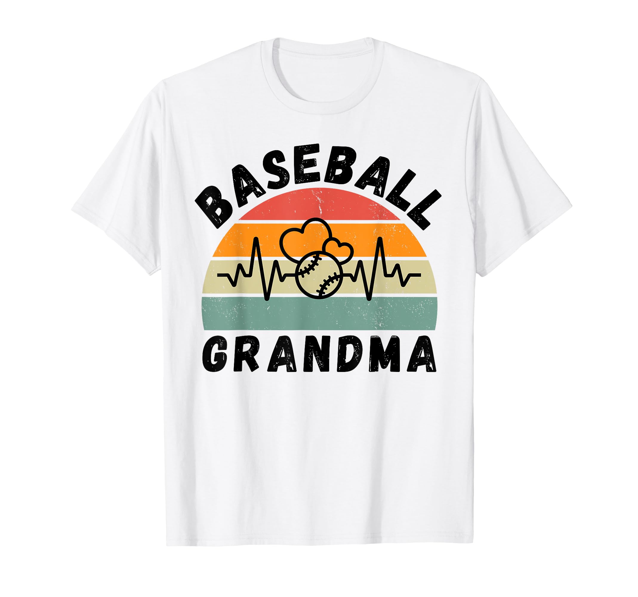 Baseball Grandma Family Matching T-Shirt - Novelty Apparel for Adults - T-Shirt, Sweatshirt, Hoodie