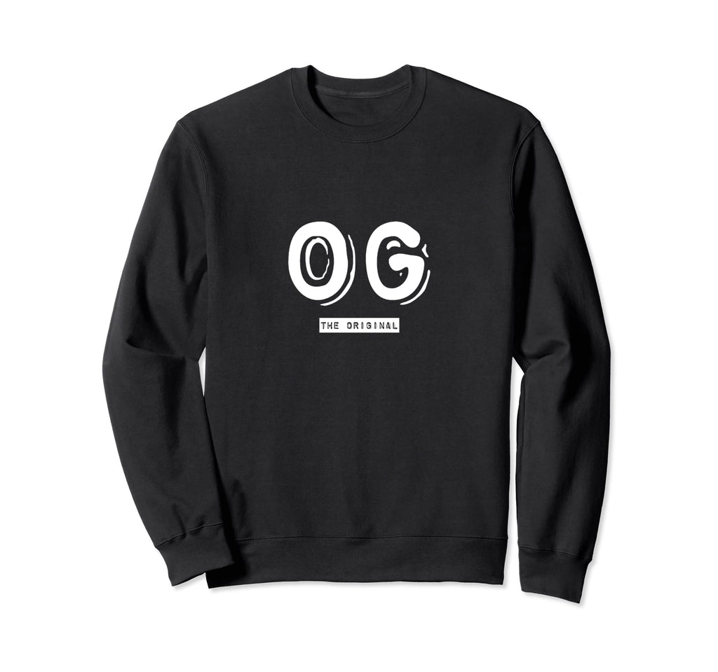 Og Original Gangster Old School Sweatshirt - Minimalist Print Men Women - T-Shirt, Sweatshirt, Hoodie