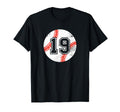 Baseball Player 19 Baseball Mom Dad T-Shirt - Minimalist Print Men Women - T-Shirt, Sweatshirt, Hoodie