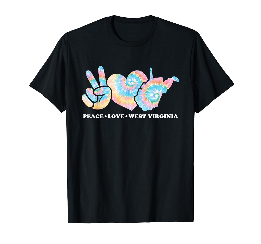 Tie Dye West Virginia Hippie Gift Co Sweatshirt - Graphic Print for Adults - T-Shirt, Sweatshirt, Hoodie
