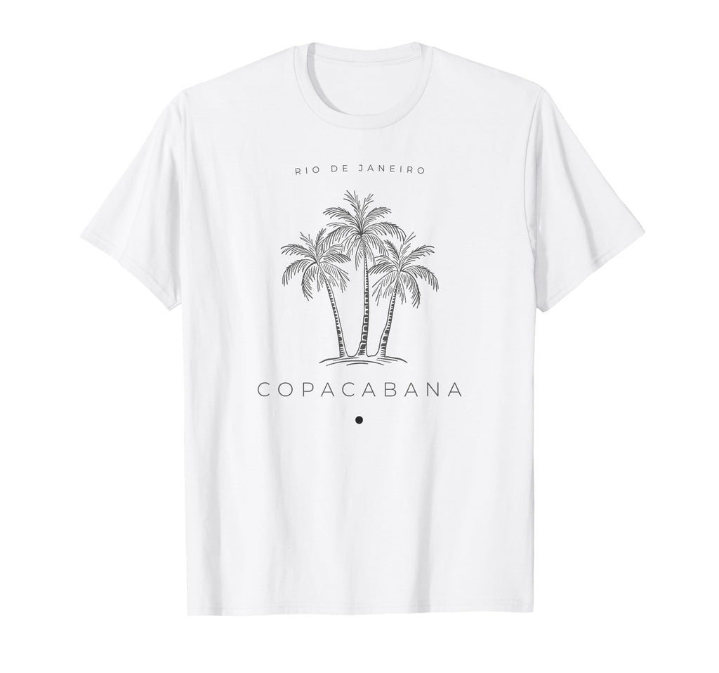 Copacabana Rio De Janeiro Brazil Beach T-Shirt - Streetwear Style Unisex - T-Shirt, Sweatshirt, Hoodie