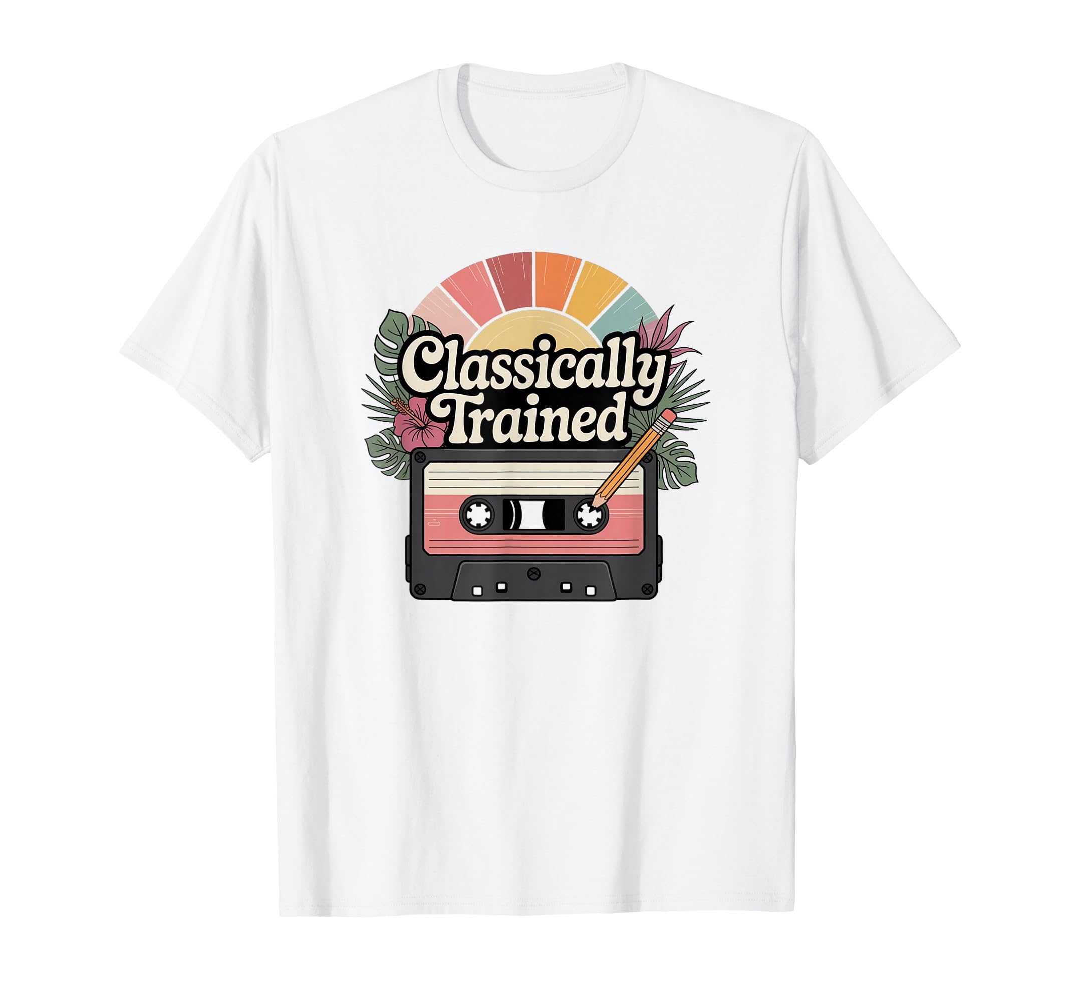 Classically Trained Cassette Tape T-Shirt - Unique Graphic Men Women - T-Shirt, Sweatshirt, Hoodie