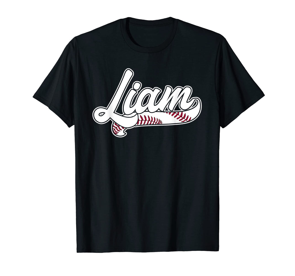 Liam Personalized Baseball Fan Birthday T-Shirt - Trendy Graphic Unisex - T-Shirt, Sweatshirt, Hoodie