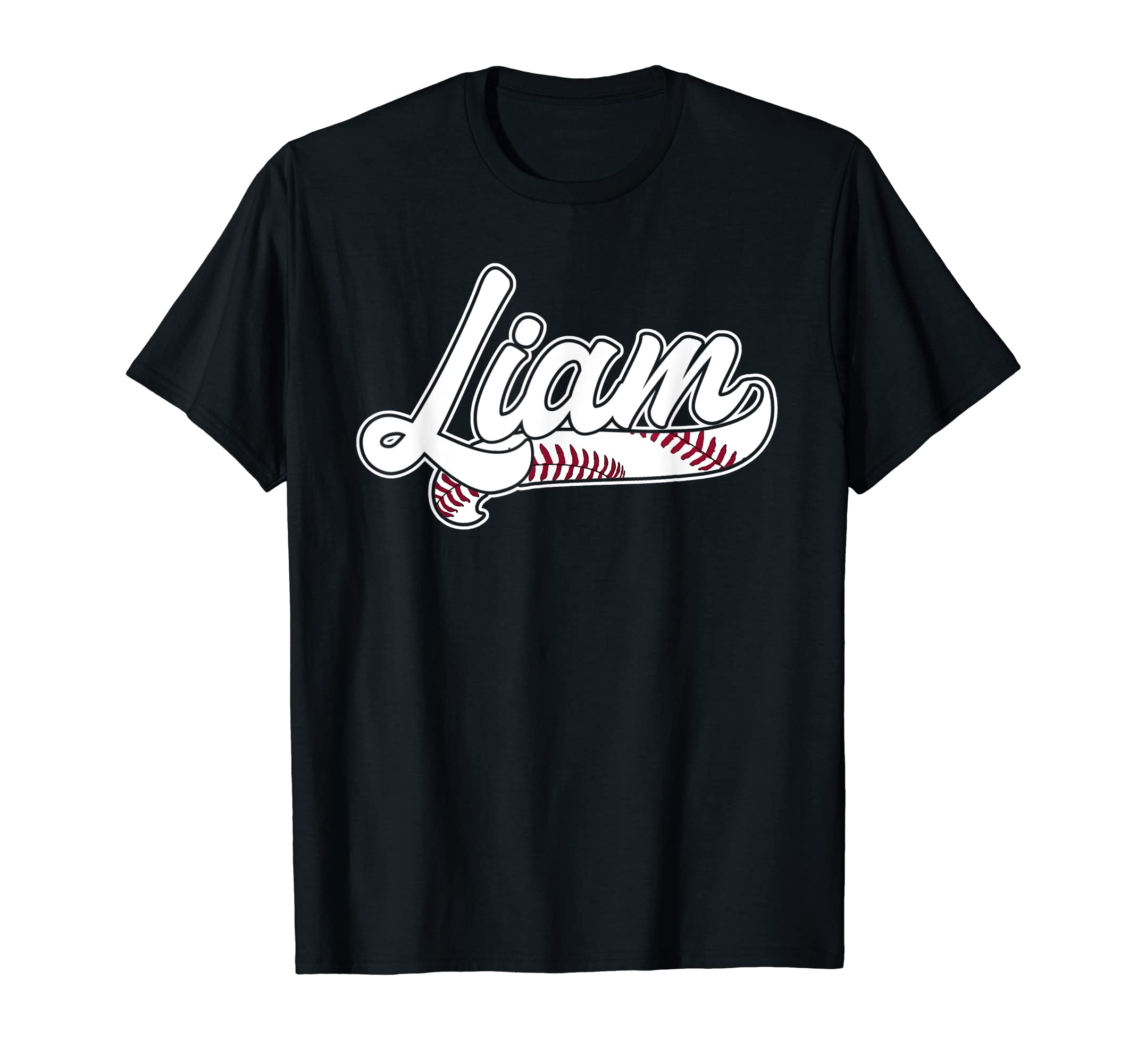 Liam Personalized Baseball Fan Birthday T-Shirt - Trendy Graphic Unisex - T-Shirt, Sweatshirt, Hoodie