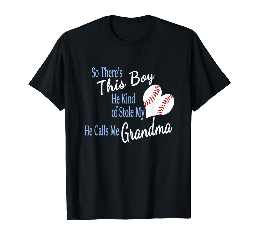 Proud Grandma Baseball Stole My Heart T-Shirt - Streetwear Style Unisex - T-Shirt, Sweatshirt, Hoodie