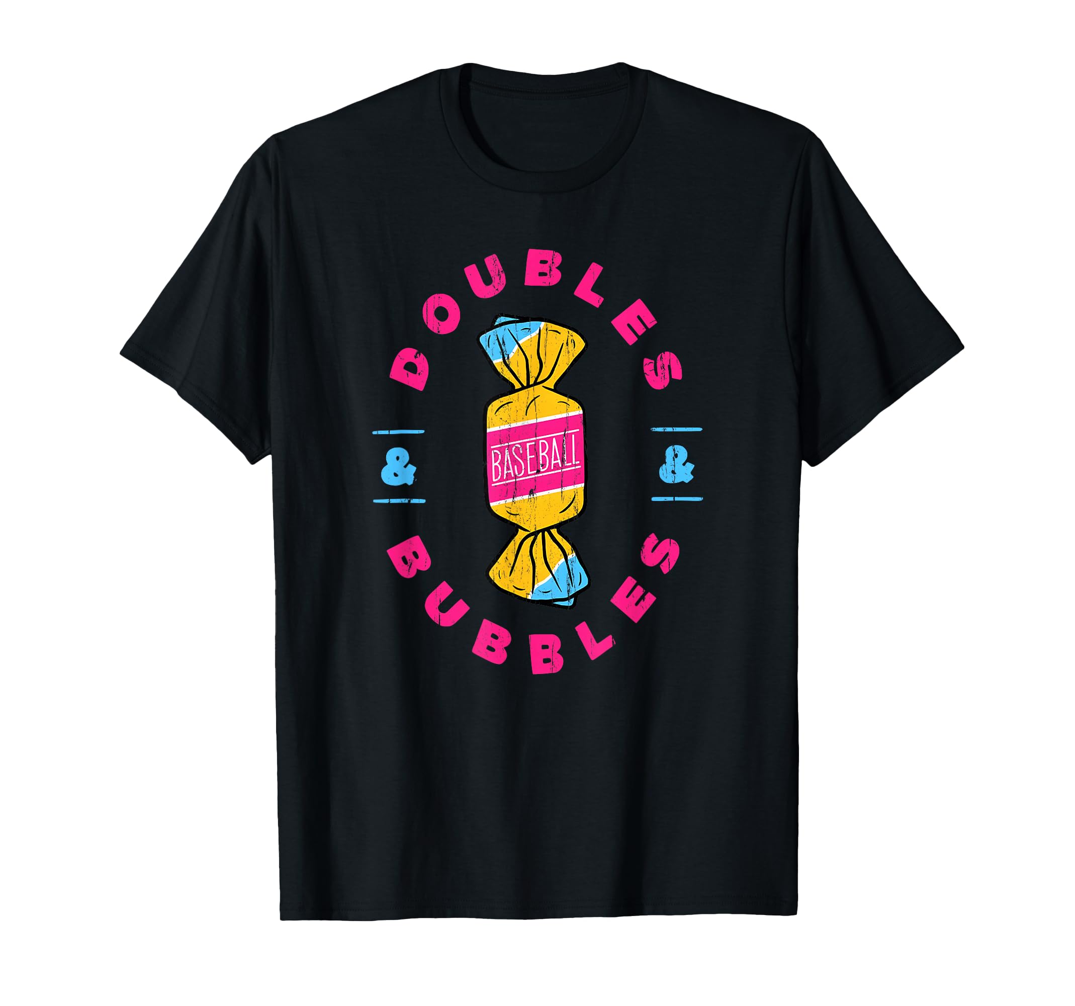 Doubles And Bubbles Baseball Baseball Mom T-Shirt - Graphic Print Men Women - T-Shirt, Sweatshirt, Hoodie