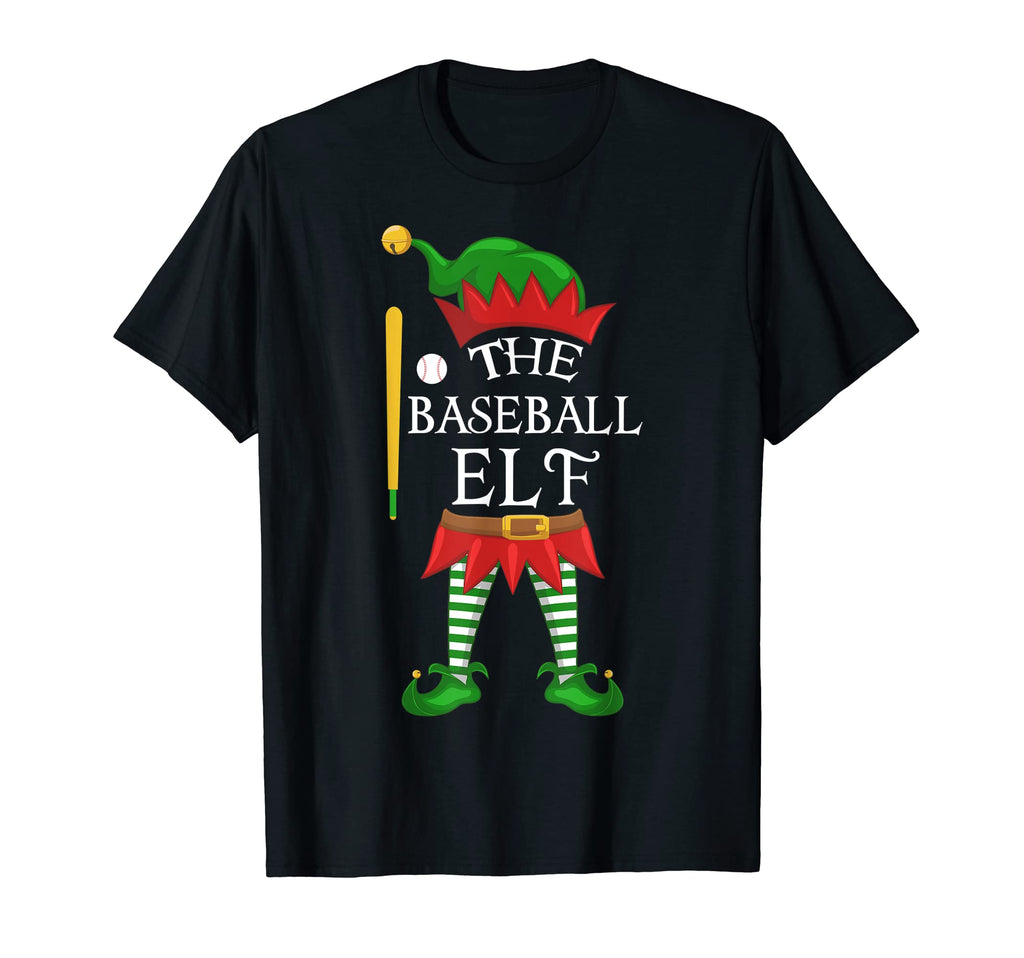 Baseball Elf Family Matching Group T-Shirt - Fun Novelty Design Men Women - T-Shirt, Sweatshirt, Hoodie