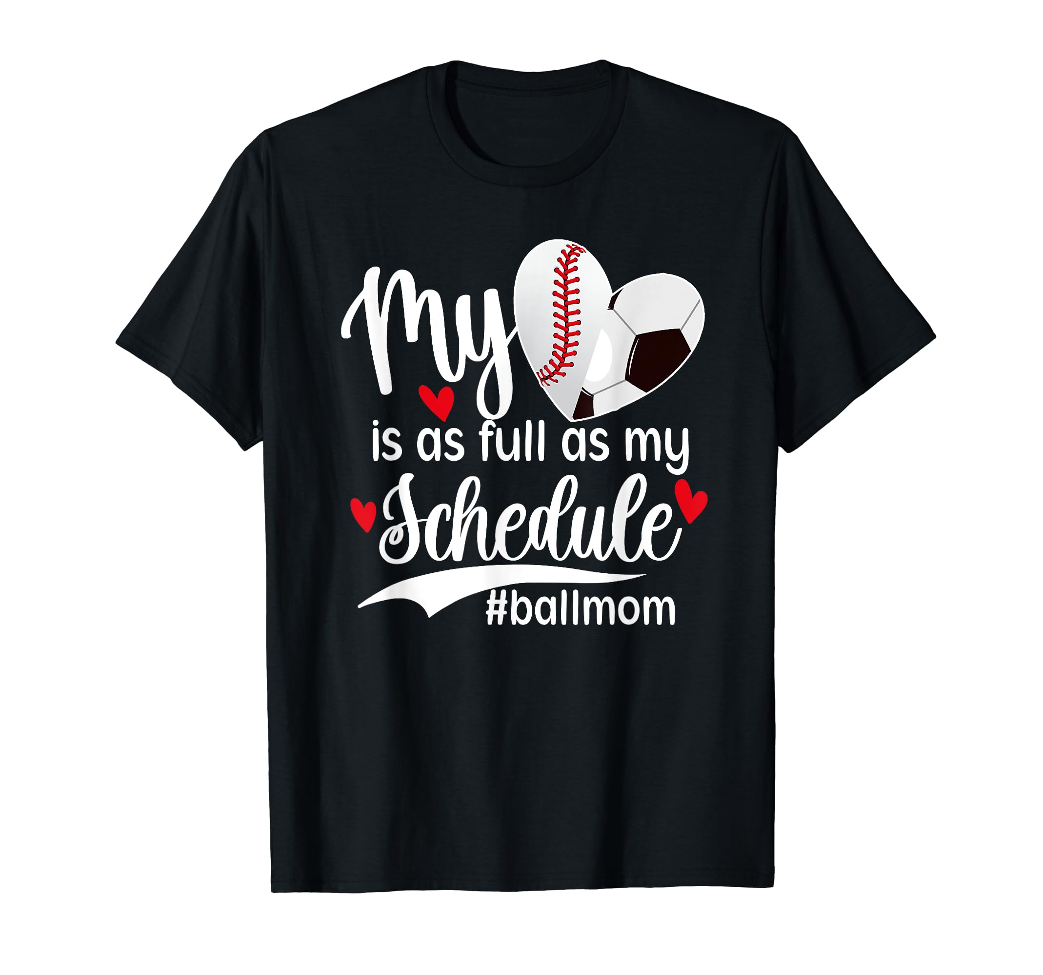 Ball Mom Proud Baseball Soccer Mom T-Shirt - Aesthetic Graphic Unisex - T-Shirt, Sweatshirt, Hoodie