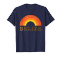 Belize Souvenir 70S Distressed Rainbow T-Shirt - Fun Novelty Design Unisex - T-Shirt, Sweatshirt, Hoodie