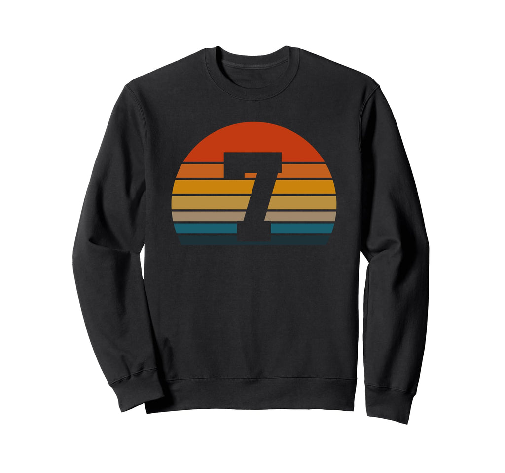 Filipino 7Th Birthday Bday Sunset Sweatshirt - Minimalist Print Men Women - T-Shirt, Sweatshirt, Hoodie