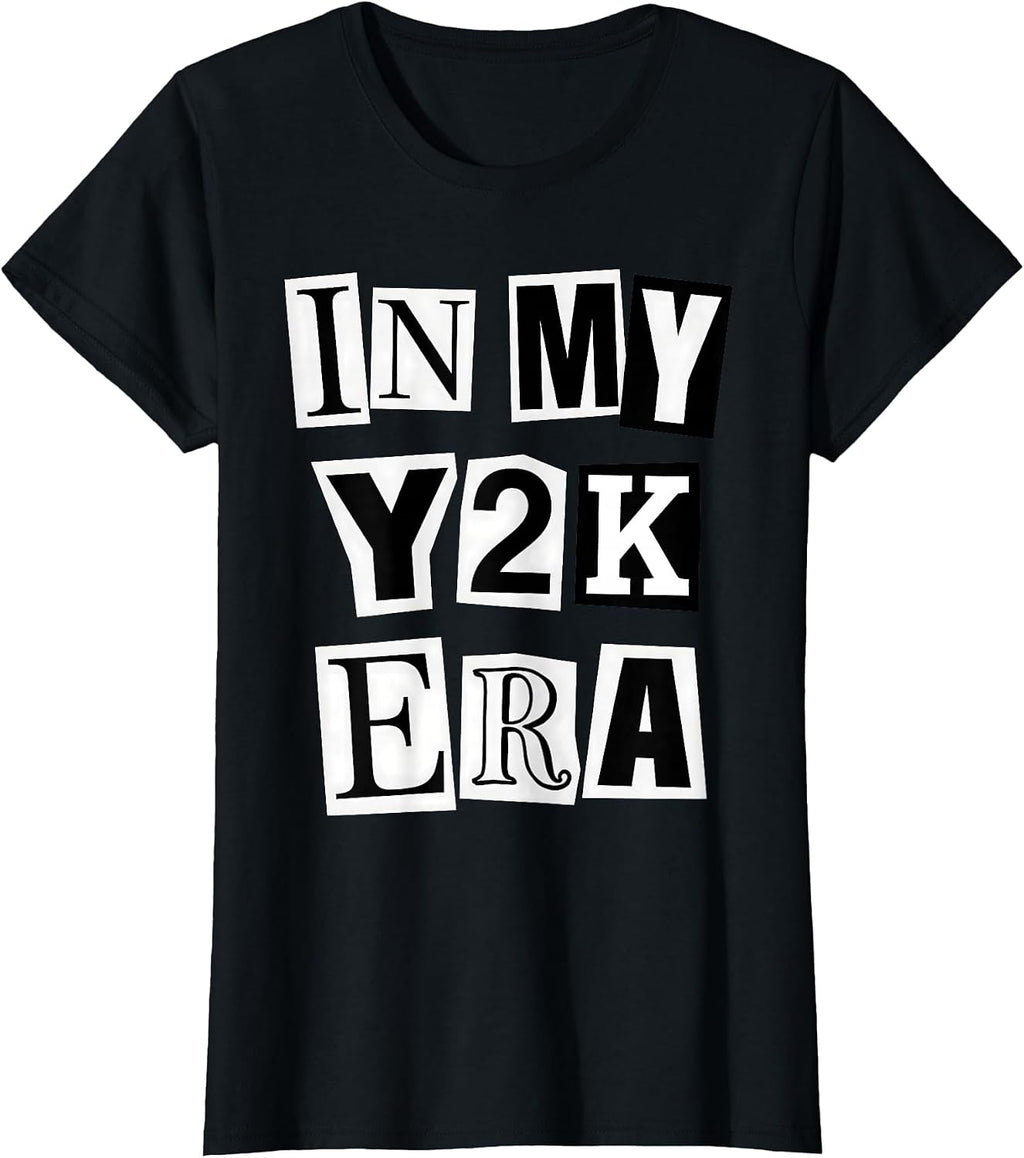 In My Y2K Era Pop Culture designs - Adult & Kids T-Shirts, Sweatshirts & Hoodies apparel design preview 1