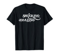 Shucking Amazing Funny Oysters Distressed T-Shirt - Unique Graphic Unisex - T-Shirt, Sweatshirt, Hoodie