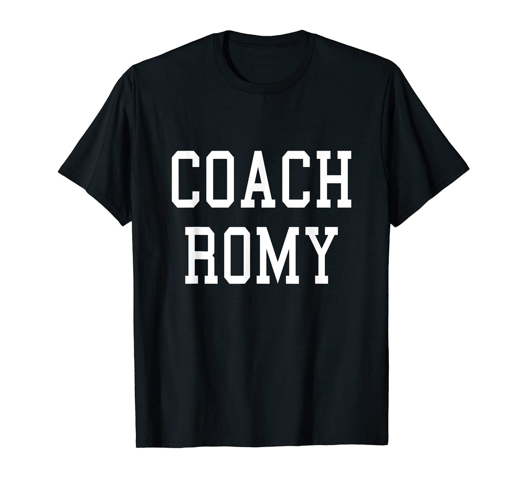 Coach Romy Custom Football Soccer Baseball T-Shirt - Graphic Print Unisex - T-Shirt, Sweatshirt, Hoodie