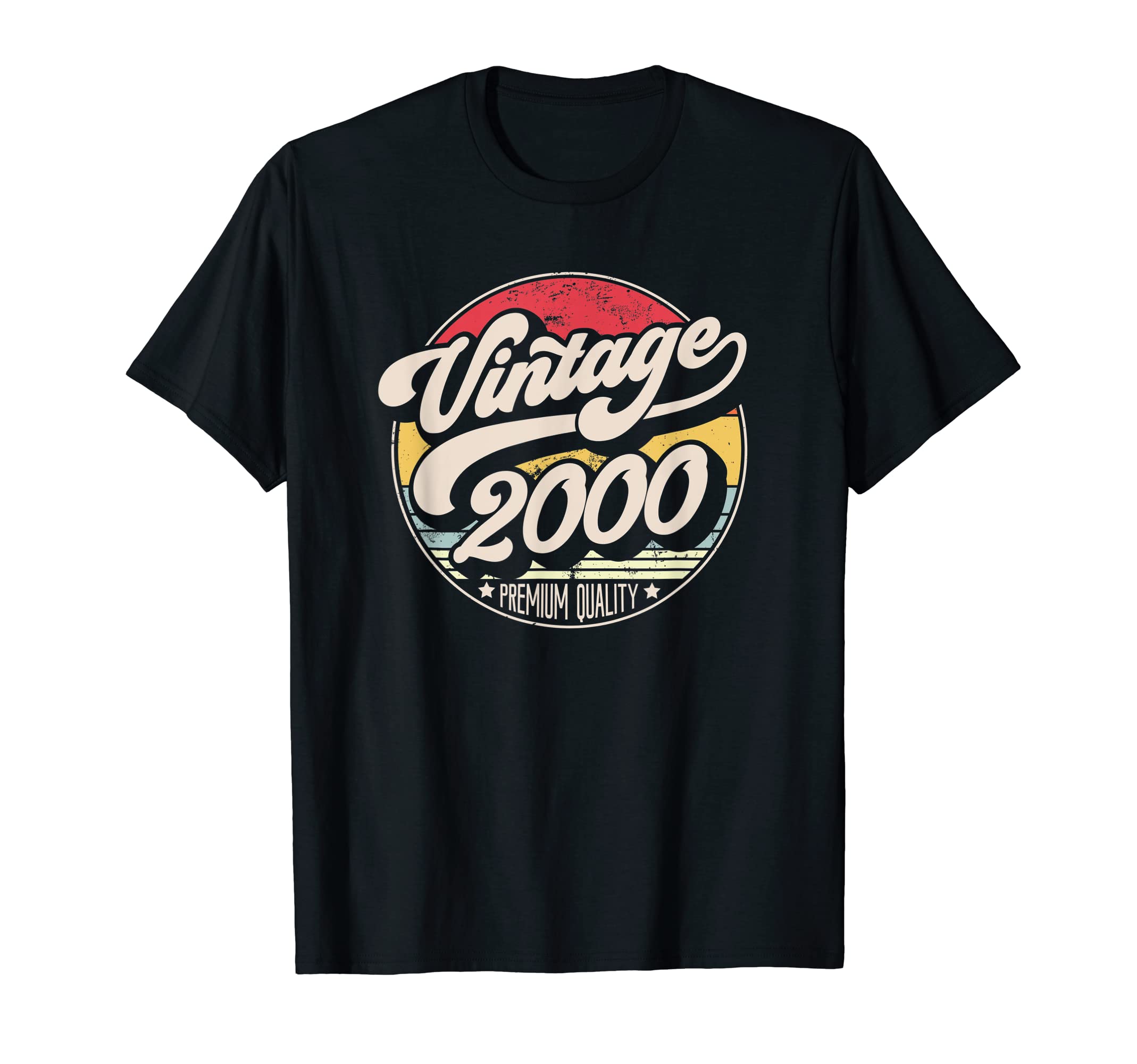 2000 Birthday Sunset T-Shirt - Unique Graphic Men Women - T-Shirt, Sweatshirt, Hoodie
