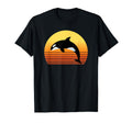 Orca Killer Whale Sunset T-Shirt - Aesthetic Graphic Unisex - T-Shirt, Sweatshirt, Hoodie