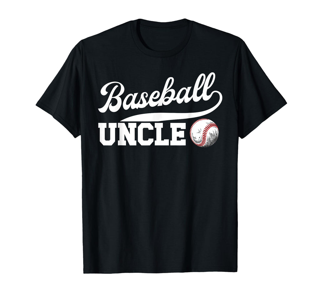 Proud Baseball Uncle Baseball Player Uncle T-Shirt - Trendy Graphic Unisex - T-Shirt, Sweatshirt, Hoodie