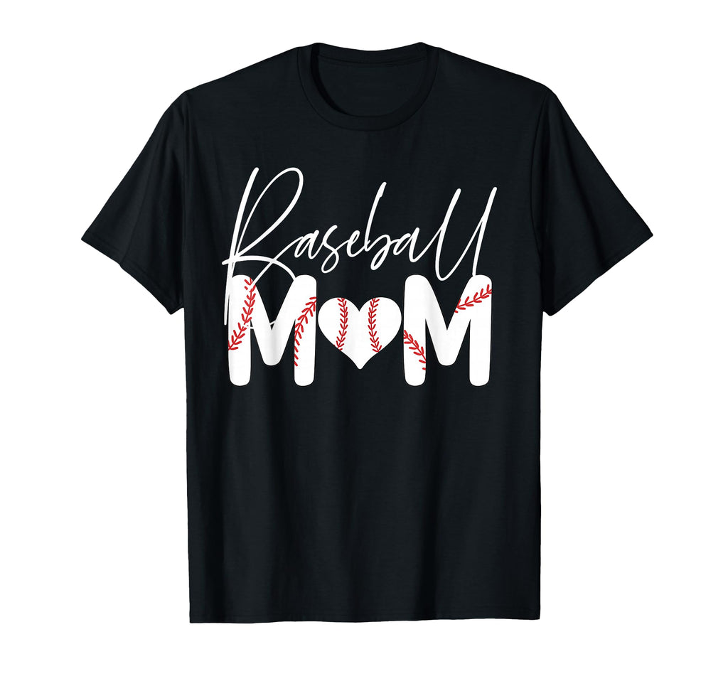 Baseball Mom T-Shirt - Trendy Graphic for Adults - T-Shirt, Sweatshirt, Hoodie