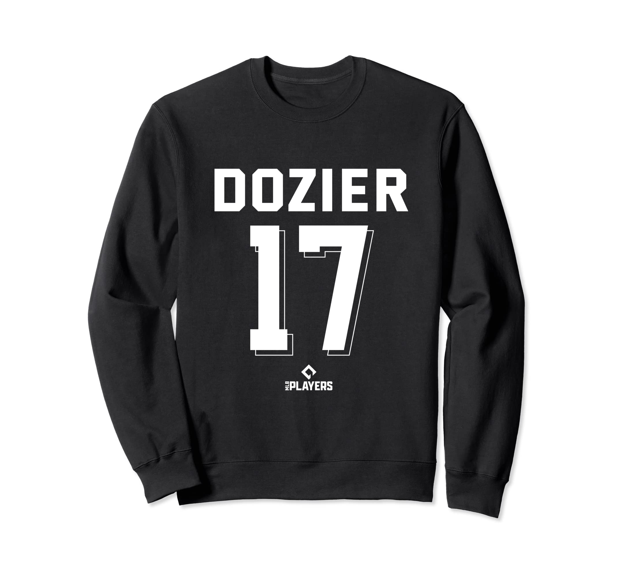 Hunter Dozier 17 Kansas City Mlbpa Sweatshirt - Custom Art Print Unisex - T-Shirt, Sweatshirt, Hoodie