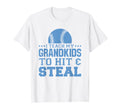 Baseball Grandpa I Teach My Grandkids To T-Shirt - Unique Graphic Unisex - T-Shirt, Sweatshirt, Hoodie