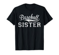 Baseball Sister Biggest Fan Sport Lovers T-Shirt - Graphic Print Men Women - T-Shirt, Sweatshirt, Hoodie
