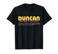 Duncan Oklahoma Stripes T-Shirt - Graphic Print Men Women - T-Shirt, Sweatshirt, Hoodie