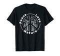 Peace Love Nature Peace Symbol T-Shirt - Streetwear Style for Adults - T-Shirt, Sweatshirt, Hoodie