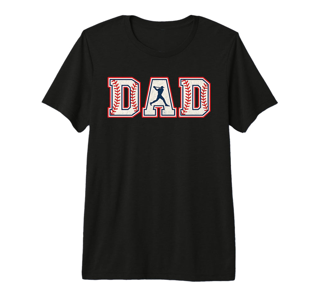 Mens Fathers Day Baseball Dad Ball T-Shirt - Minimalist Print for Adults - T-Shirt, Sweatshirt, Hoodie