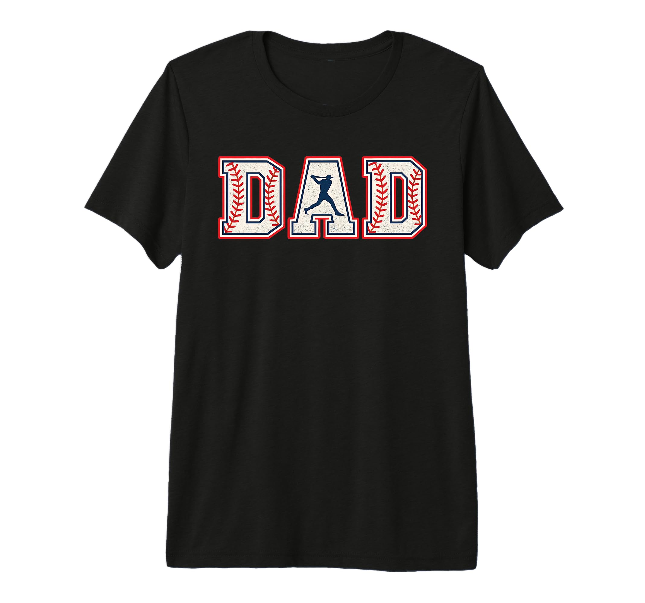 Mens Fathers Day Baseball Dad Ball T-Shirt - Minimalist Print for Adults - T-Shirt, Sweatshirt, Hoodie