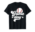 Baseball Game Day Baseball Ball Game Day T-Shirt - Minimalist Print Unisex - T-Shirt, Sweatshirt, Hoodie