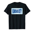 Fun Kansas City Blue Light Blue Striped T-Shirt - Unique Graphic Unisex - T-Shirt, Sweatshirt, Hoodie