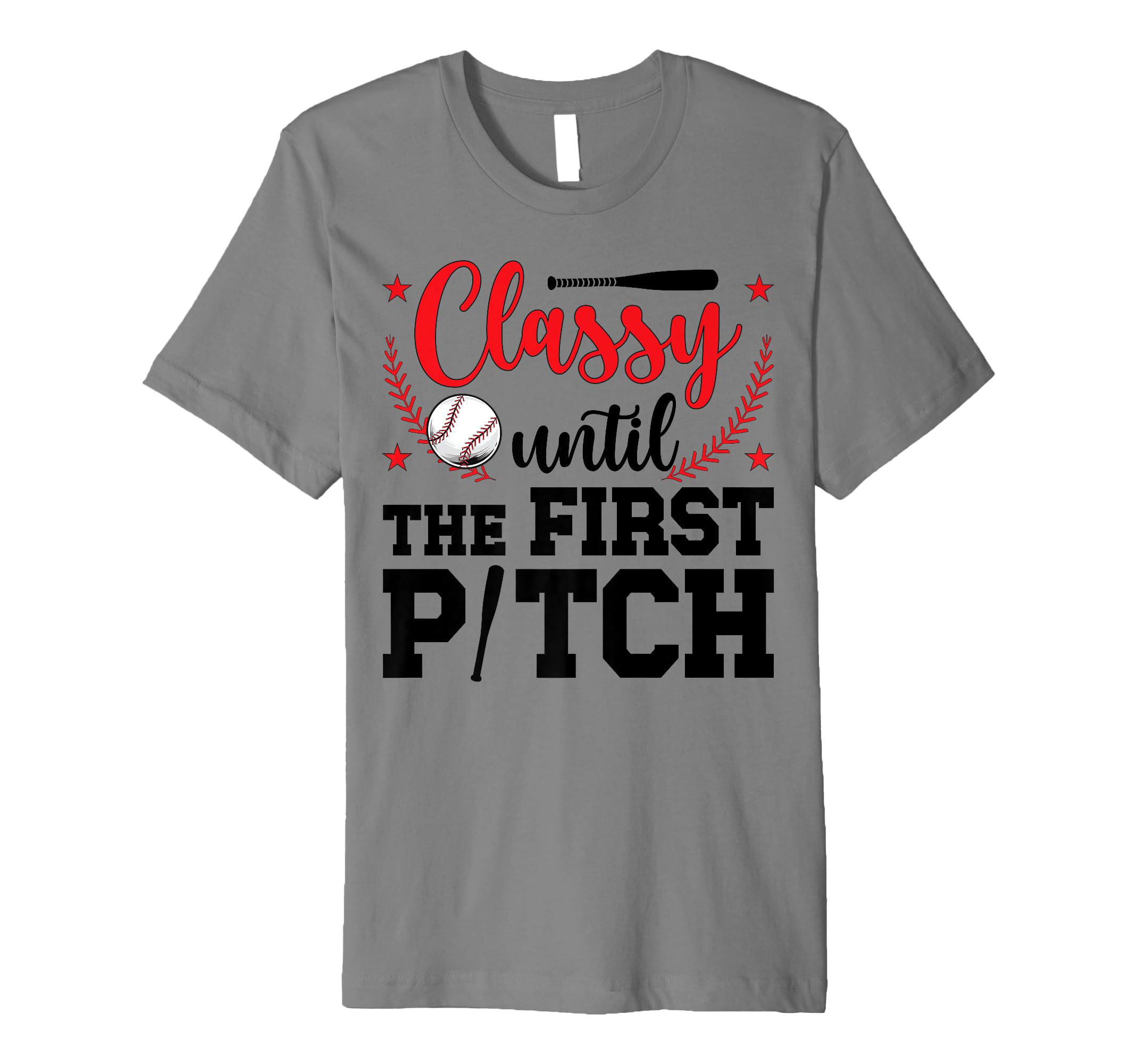 First Pitch Baseball Pitcher Mom T-Shirt - Streetwear Style Men Women - T-Shirt, Sweatshirt, Hoodie