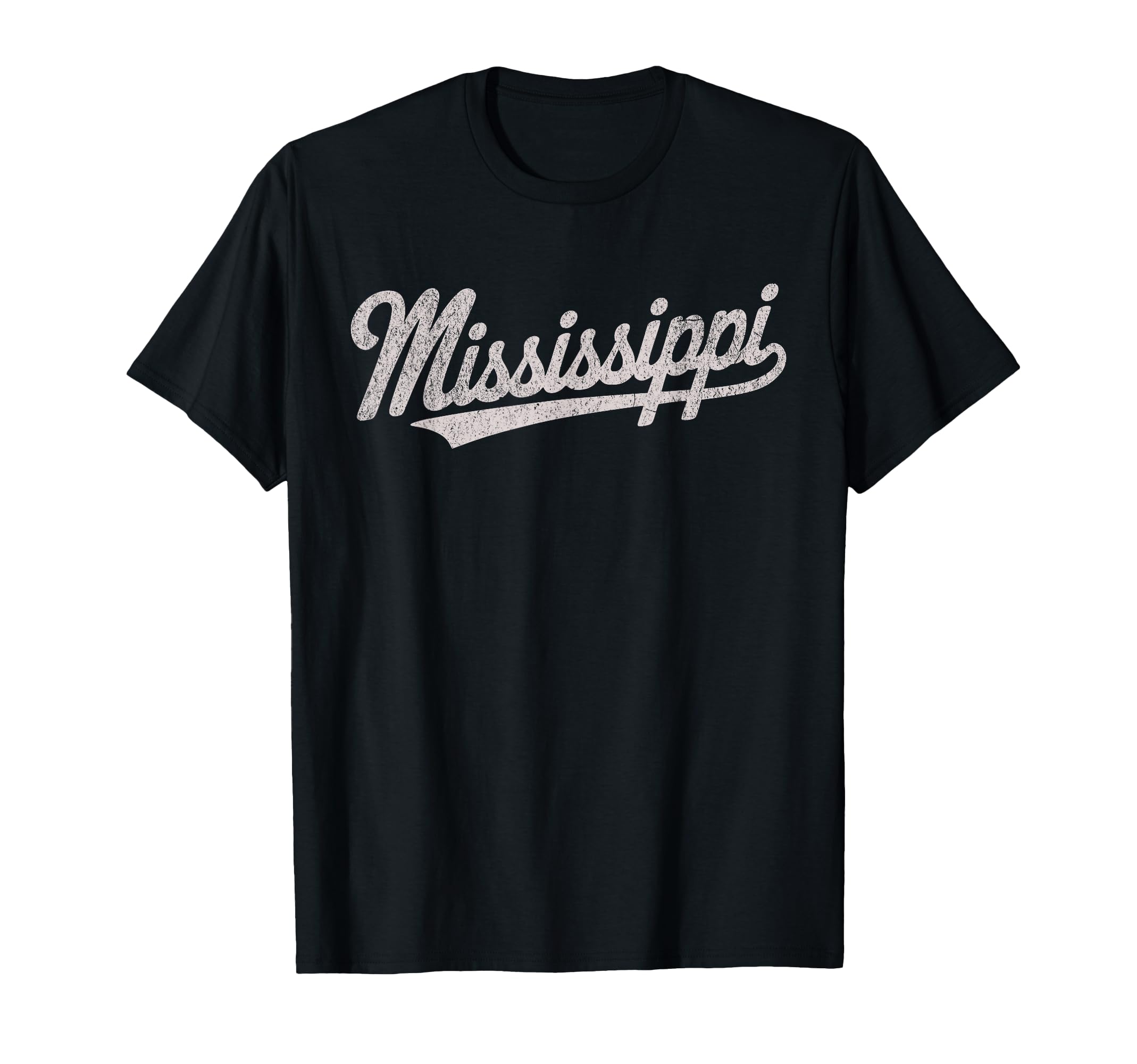 Throwback Mississippi Distressed T-Shirt - Unique Graphic Men Women - T-Shirt, Sweatshirt, Hoodie
