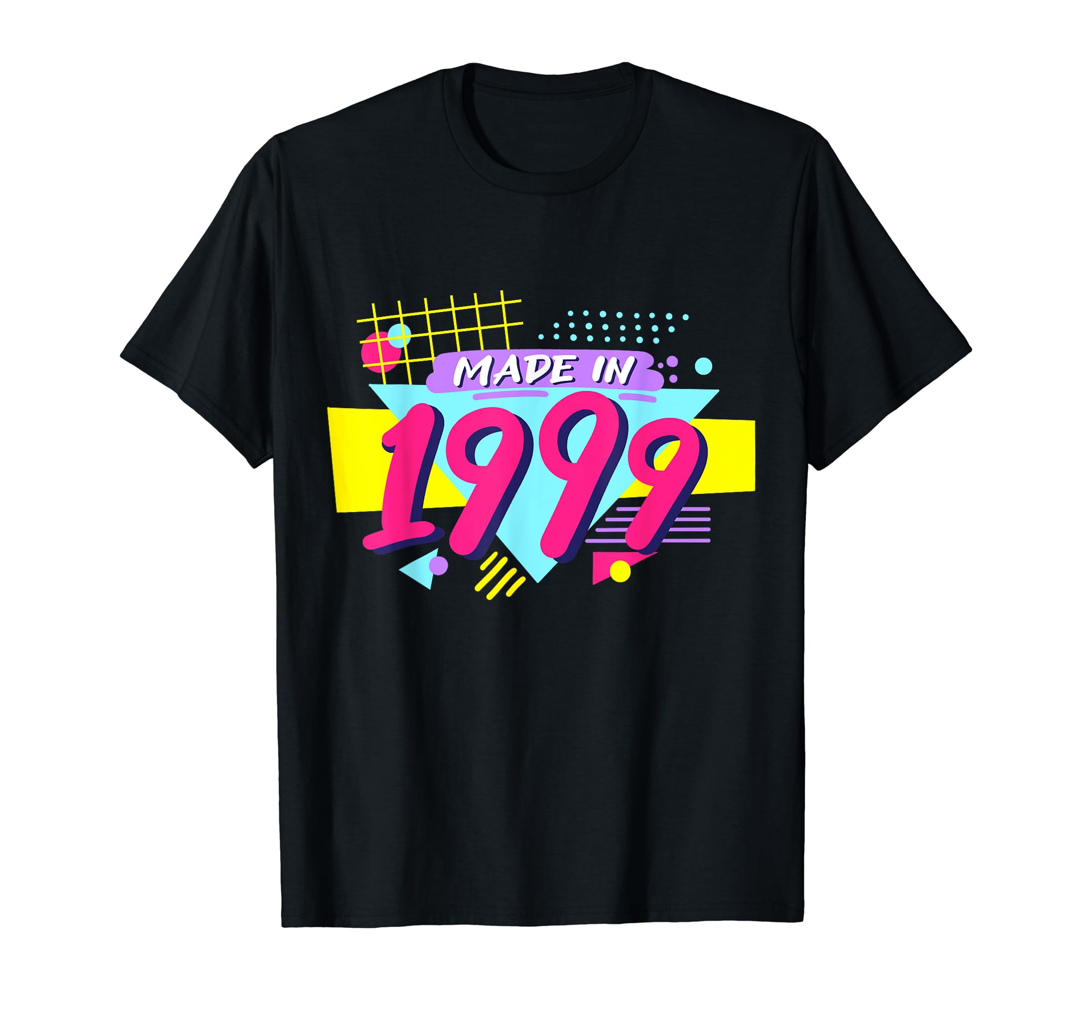 Made 1999 Nostalgia 25Th Birthday T-Shirt - Streetwear Style for Adults - T-Shirt, Sweatshirt, Hoodie