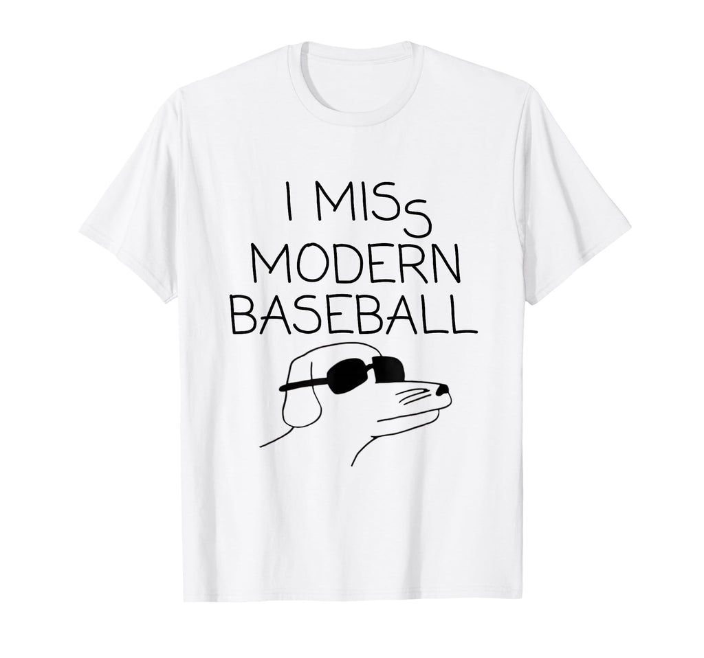 I Miss Modern Baseball Funny Baseball T-Shirt - Minimalist Print Unisex - T-Shirt, Sweatshirt, Hoodie