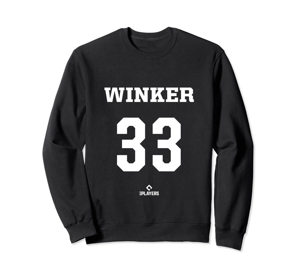 Jesse Winker 33 Mlbpa Cincinnati Sweatshirt - Graphic Print Unisex - T-Shirt, Sweatshirt, Hoodie