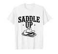 Saddle Up Cowboy Western T-Shirt - Trendy Graphic Unisex - T-Shirt, Sweatshirt, Hoodie