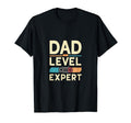 Dad Level Expert Gamer Fathers Day T-Shirt - Aesthetic Graphic Unisex - T-Shirt, Sweatshirt, Hoodie