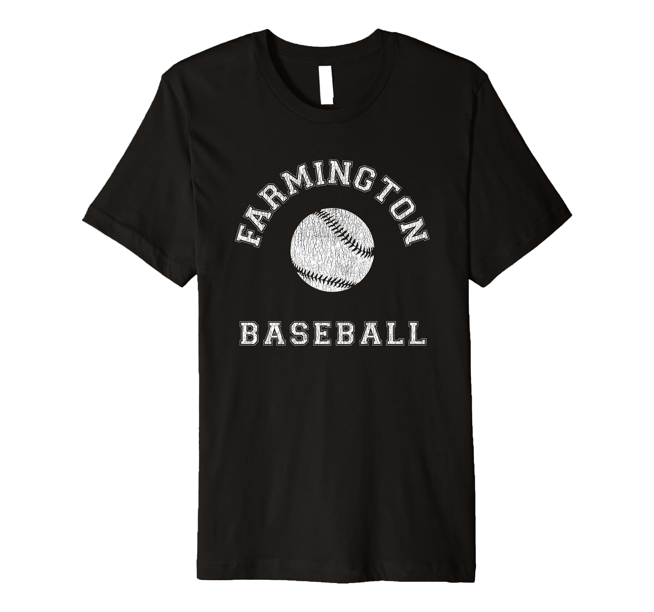 Farmington Baseball Distressed T-Shirt - Streetwear Style Unisex - T-Shirt, Sweatshirt, Hoodie